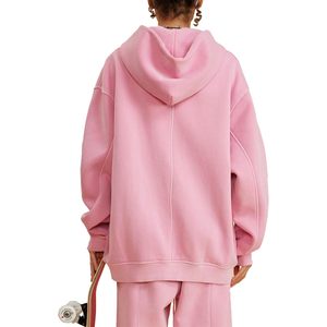 2025 hommes surdimensionné pull à capuche coton lourd Vintage lavé à l'acide Style Streetwear pour collège décontracté Couples - Product Image 4