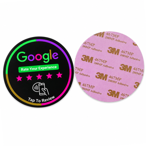 Tarjeta NFC Personalizada con Código QR para Reseñas de Google, Tarjeta de Reseñas Comerciales de PVC para Opiniones de Clientes - Product Image 3