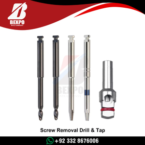 Kit de Extracción de Implantes y Tornillos Fracturados, Taladro, Macho de Roscar, Llave, Kit de Instrumentos Dentales de Alta Calidad - Product Image 3