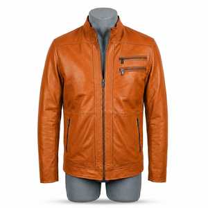 Chaqueta de Moda para Hombre con Cierre de Cremallera, Ropa Casual - Product Image 1