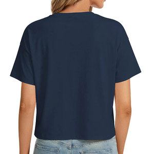 Haut court pour femme ultra léger, épaisseur standard, doux, confortable, durable, ajustement parfait, manches courtes - Product Image 2