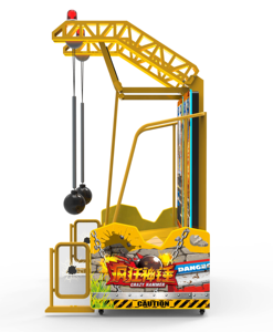 Máquina recreativa Crazy Hammer: Juego de golpeo de bolas con premios, operada con monedas, 600W - Product Image 4