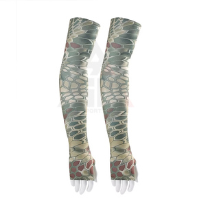 Mangas Protectoras para Motociclismo Unisex de Poliéster y Spandex con Diseño Personalizado YF, Protección UV, Secado Rápido, Impresión Digital, 220g, Venta al Por Mayor - Product Image 3