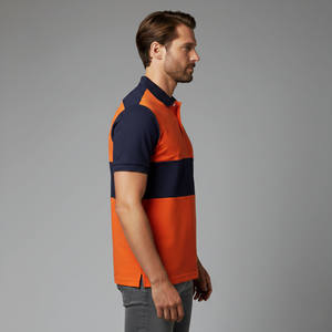 Camisa de Hombre con Cuello Camisero Personalizada con Logotipo, Manga Corta, Corte Regular, Estilo Casual, Estampado de Letras en la Parte Delantera, Mezcla de Algodón Transpirable - Product Image 6