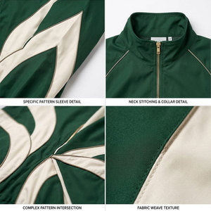 Chaqueta y Pantalón Deportivo Cortavientos con Estampado DTF, 100% Algodón, Resistente al Agua, Ecológico, para Primavera - Product Image 6