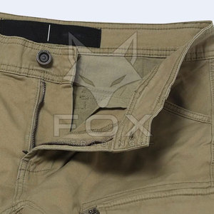 Pantalon de style urbain pour homme, coupe droite, léger, 100% coton, pour usage extérieur, couleur unie, qualité supérieure, prix abordable - Product Image 6