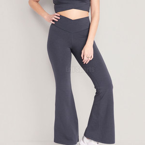 Pantalones de Verano para Mujer, de Alta Calidad, Estilo Casual, Color Sólido, Ecológicos, Transpirables, de Algodón/Poliéster - Product Image 5
