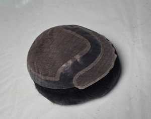 Cabello Indio Virgen 100% Humano, Ondulado Profundo, Ondulado al Agua, Prótesis Capilar, Sistema de Parches Capilares, Taz Bangladesh - Product Image 6