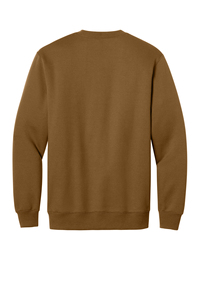 Sweat-shirt à col rond pour homme, 100% coton, couleur unie, coupe classique, tissu tricoté, pull décontracté, doublure écologique, vêtements d'hiver - Product Image 2