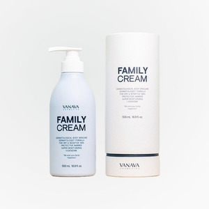 Lotion hydratante pour le corps VANAVA, crème familiale coréenne non collante, crème pour le corps vegan, 500ml, 1 pièce - Product Image 2