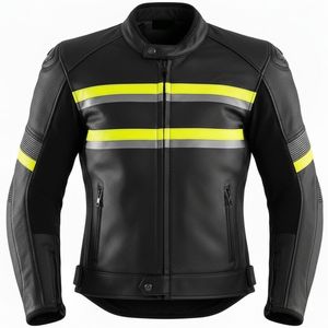Latest Design Premium Quality Motorbike Jacket Wholesale Waterproof Breathable Printed OEM Service Customized Polyester/Cotton - Product Image 1
