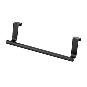 Support à Serviettes Moderne en Acier Inoxydable Noir avec Fixation par Perçage pour Décorer Votre Salle de Bain, Polyvalent pour Cadeau ou Accessoire de Salle de Bain - Product Image 1