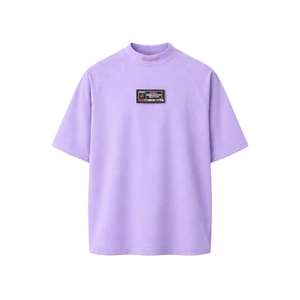 Camisetas de hombre azul cielo de alta calidad, tallas grandes, camiseta de verano, bordado personalizado, serigrafía, 100% algodón puro. - Product Image 4