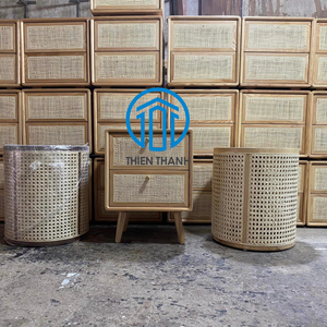 ลิ้นชักไม้และหญ้าทะเลทรงหอยเชลล์ ดีไซน์สวยงามและใช้งานได้จริง สำหรับจัดเก็บของใช้จำเป็นในครัว - Product Image 5