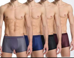 Shorts Bermuda décontractés pour hommes en coton et élasthanne respirant, couleur unie, avec logo frontal, fermeture boutonnée, taille mi-haute, tricotés - Product Image 5
