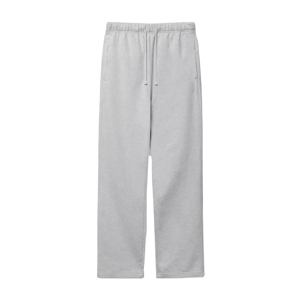 <b>Men's</b> Gray Cotton Sweatpants Elastic Waist Drawstring Casual Pants Side Pockets Autumn Wear - Product Image 1