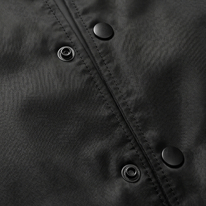 Men's Windproof Fleece <b>Jacket</b> Stand Collar Zipper Closure Workwear Style Solid Color Regular Fit Polyester Material Autumn Wear - Product Image 6