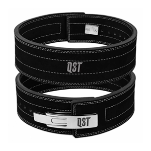 Ceinture de musculation professionnelle à levier en cuir épais, construction robuste, levier en acier haute résistance, design réglable, ceinture à levier IPF - Product Image 1
