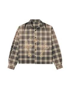 Chemise en flanelle pour homme, premium, chaude, mélange laine et coton, respirante, séchage rapide, confort hivernal, unisexe. - Product Image 3