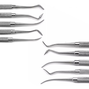 Juego de 5 Instrumentos Dentales Manuales de Acero Inoxidable PK Thomas para Modelar Cera, Instrumentos de Laboratorio Restauradores - Product Image 2