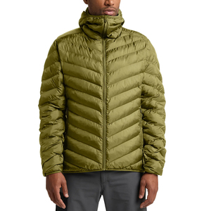 Manteau d'hiver matelassé en polyester noir, léger et chaud, réversible, grande taille, avec logo personnalisé, vente en gros, style élégant - Product Image 1