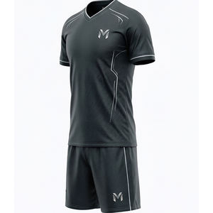 Conjunto de entrenamiento de fútbol profesional, camiseta deportiva transpirable, pantalones cortos, ropa deportiva para equipo de fútbol, ropa de gimnasio MALUZA INDUSTRIES - Product Image 4