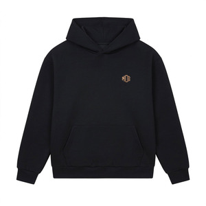 เสื้อฮู้ดดี้ผ้าฝ้ายฟลีซหนานุ่มสำหรับผู้ชาย ทรงโอเวอร์ไซส์ สกรีนโลโก้ได้ สตรีทแวร์ ขายส่ง MOQ ต่ำ - Product Image 5