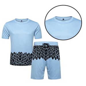 Nouvel ensemble décontracté deux pièces pour homme, respirant et à séchage rapide, idéal pour la plage, les voyages et le quotidien - Product Image 3