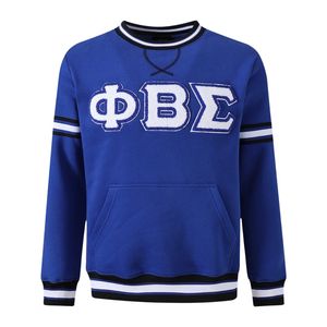 Sudadera de Chenilla Azul Phi Beta Sigma para Hombre, Ajuste Cómodo, Tela Premium, Ropa de Fraternidad Griega, Uso Casual - Product Image 2