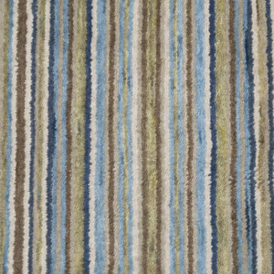 Alfombra de Lana Tejida a Mano con Rayas Gris Beige Mistline, Ecológica, Antideslizante, Moderna y Neutral para Sala de Estar, Dormitorio, Hotel - Product Image 3