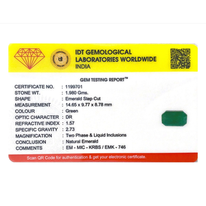 Natural Zambian Emerald 9.9 Carat Oval Cut Loose Gemstone for Fine Jewelry - Product Image 4