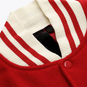 <b>Leather</b> Sleeves Waterproof <b>Winter</b> Varsity <b>Jacket</b> Men Quick Dry Custom Color Letterman - Product Image 5