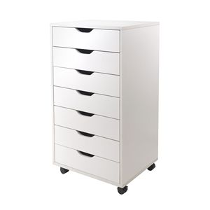 Halifax 7 cassetti bianco armadio per armadio o ufficio - Product Image 2