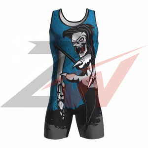 Traje de Lucha Libre Profesional para Producción en Masa, Ropa Deportiva para Competición, Uniforme de Equipo con Logotipo Personalizado, Fabricación por Contrato - Product Image 4