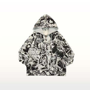 Sudadera con Capucha Extra Grande de Doble Capa de Forro Polar de Poliéster/Algodón, Ligera, Transpirable, Antiarrugas y Ecológica de Alta Calidad para Hombre - Product Image 3