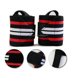 Diseño de logotipo personalizado, muñequeras para levantamiento de pesas, plástico de neopreno de nailon suave, disponible en todos los tamaños para seguridad en el gimnasio y Fitness - Product Image 4