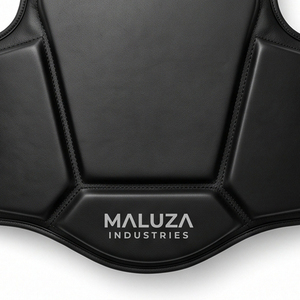 ที่ครอบฟันสำหรับชกมวย MALUZA INDUSTRIES ทำจากหนัง PU บุฟองน้ำ EPE ปรับได้ แบบมืออาชีพ ปิดด้วยแถบตีนตุ๊กแก สำหรับผู้ชายและผู้ใหญ่ - Product Image 3