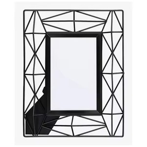Elegant Decor Metal Glass Photo <b>Frame</b> Contemporary <b>Picture</b> Display Home Accent - Product Image 2