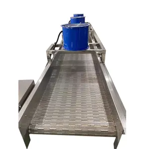Conveyor Cooling Cooling Conveyor Belt Food Grade Stainless Steel