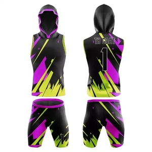 Uniformes de football 7v7 personnalisés de haute qualité, respirants, en polyester sublimé, compression pour joueurs adultes unisexes - Product Image 4