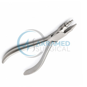 Alicates de Ortodoncia para Jóvenes Odontólogos, Instrumento de Ortodoncia de Acero Inoxidable para Doblar Alambres Protésicos, Manual CE - Product Image 5