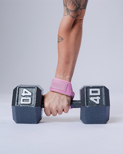 Sangles de levage rembourrées en néoprène, robustes, antidérapantes, pour entraînement de musculation et deadlift, avec prise de maintien pour la gym - Product Image 6