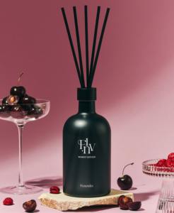 ฟอนเลว์ น้ำหอมปรับอากาศแบบแท่ง 2 ชิ้น กลิ่นแบล็คเชอร์รี่ ปราศจากแอลกอฮอล์ เป็นมิตรต่อสิ่งแวดล้อม กลิ่นหอมติดทนนาน สำหรับบ้านและสำนักงาน - Product Image 1