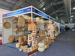 <b>Rattan</b> Ceiling <b>Light</b> Featuring Handwoven Appearance Stable Structure and Warm Ambient Lighting Effect - Product Image 5