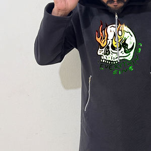 Nouveauté : Sweats à capuche pour hommes à manches longues en polaire brodée 100% coton, tissu doux, prix de gros, services OEM, pour garçons - Product Image 4