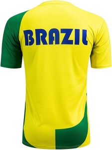 Maillot de sport athlétique pour homme à manches courtes, inspiré des drapeaux, tricoté, respirant, écologique, infroissable, 100 % coton - Product Image 2