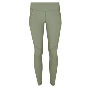 Pantalones de Yoga de Cintura Alta con Bolsillos Laterales, Leggings de Control de Abdomen para Mujer, Elásticos en 4 Direcciones, para Entrenamiento, Gimnasio, Color Verde Salvia - Product Image 2