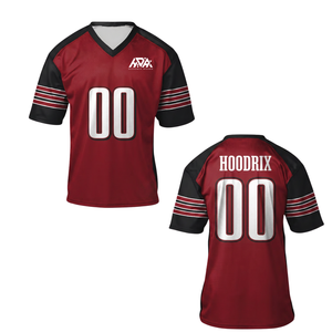 Custom Sublimated American Football Fan Jersey Blank College Team Youth Men Football Jersey Mesh Fabric Vintage Loose Fit - Product Image 3