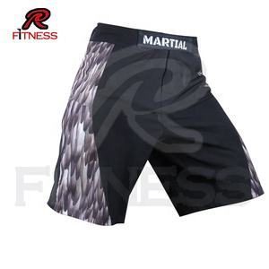 Pantalones Cortos de Boxeo MMA Unisex de Algodón y Poliéster, Sublimados Personalizados con Logotipo, Ropa Deportiva - Product Image 5