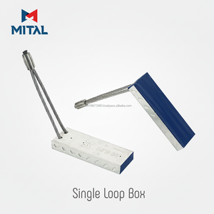 cold <b>rolled</b> alloy steel wire loop <b>box</b> for cast in situ concrete reinforcement heavy gauge panel tie system for modular buildings - Product Image 4